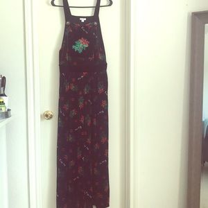 Christmas velvet overalls